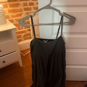 O’Neil Dark Gray Spaghetti Strap Dress